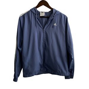 Adidas Purple Windbreaker Jacket